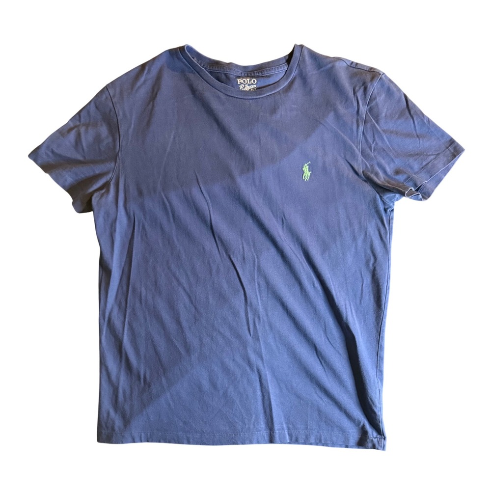 Polo Ralph Lauren Classic Pony T-Shirt Mens Small Blue Short Sleeve Cotton